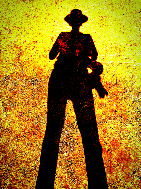 Photographer Shadow by Darlene Perkin